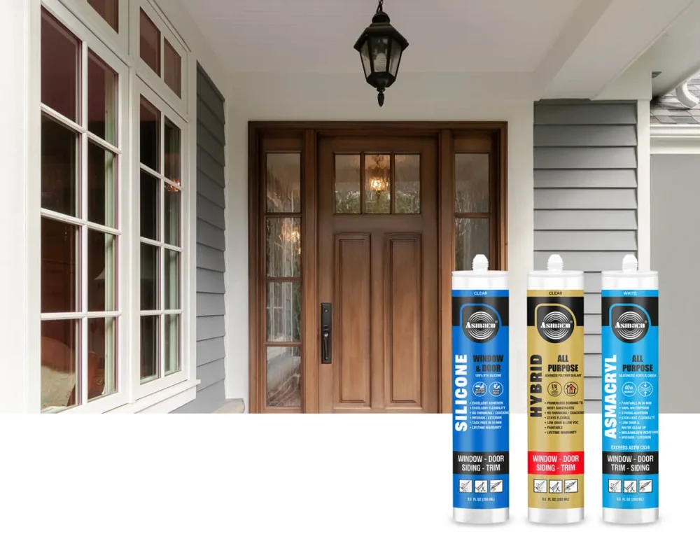 Window and door caulk sealants