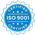 ISO 9001 Certified badge